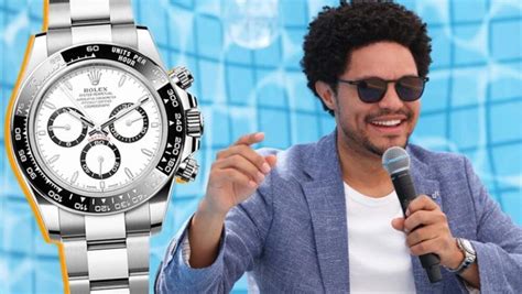 trevor noah rolex|Trevor Noah Rocks a Rolex Daytona to Announce His New .